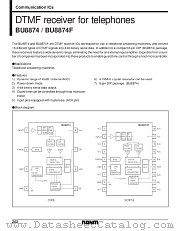 BU8874F datasheet pdf ROHM