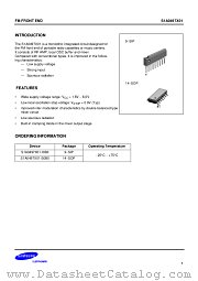S1A0497X01-I0B0 datasheet pdf Samsung Electronic