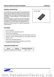 S1A0501X01-S0B0 datasheet pdf Samsung Electronic