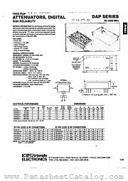 DAP00XX datasheet pdf Aeroflex Circuit Technology