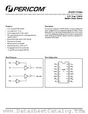 PI49FCT3804ASE datasheet pdf Pericom Technology