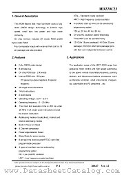 MDT10P23 datasheet pdf Micon Design Technology