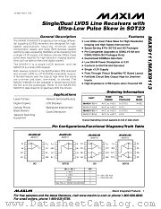 MAX9111-MAX9113 datasheet pdf MAXIM - Dallas Semiconductor