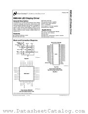 MM5486N datasheet pdf National Semiconductor