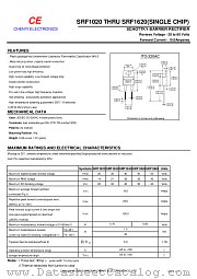 SRF1020 datasheet pdf Shanghai Sunrise Electronics