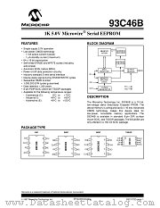 93C46B-EP datasheet pdf Microchip