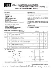 PS7802-1A-F4 datasheet pdf NEC