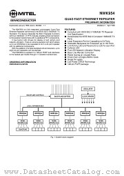 NWK954 datasheet pdf Mitel Semiconductor