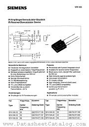 SFH506 datasheet pdf Siemens