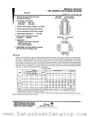 SN54LS323W datasheet pdf Texas Instruments