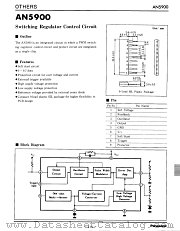 AN5900 datasheet pdf Matsushita Electric Works(Nais)