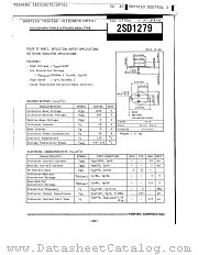 2SD1279 datasheet pdf TOSHIBA