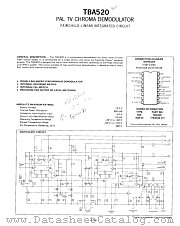 TBA520 datasheet pdf Fairchild Semiconductor