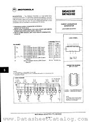 SN74LS182 datasheet pdf Motorola