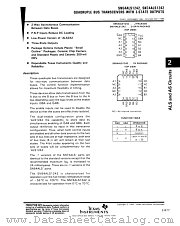 SN74ALS1242 datasheet pdf Texas Instruments
