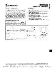 ICM7209 datasheet pdf Harris Semiconductor
