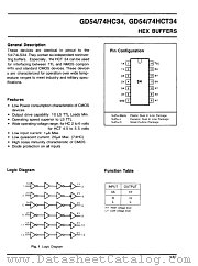 GD74HCT34 datasheet pdf LG Semiconductor