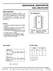 GD74HCT58 datasheet pdf LG Semiconductor