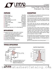 LT1097S8 datasheet pdf Linear Technology