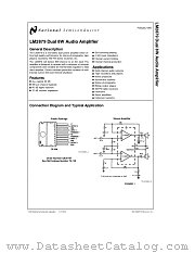 LM2879T datasheet pdf National Semiconductor