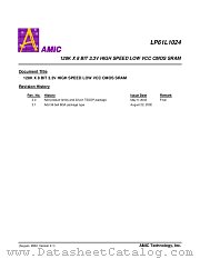 LP61L1024V-15 datasheet pdf AMIC Technology