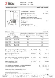 KYW25K6 datasheet pdf Diotec Elektronische