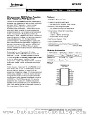 HIP6302CB-T datasheet pdf Intersil