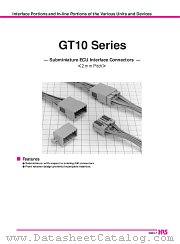 GT10M-6/1DP-DS datasheet pdf Hirose Electric
