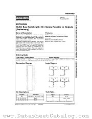 FST162244MTD datasheet pdf Fairchild Semiconductor