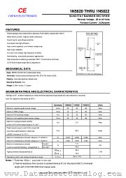 1N5820THRU1N5822 datasheet pdf Shanghai Sunrise Electronics