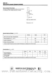 BZX97/C3V3 datasheet pdf Semtech