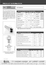 1A191 datasheet pdf Mitel Semiconductor