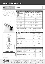 1A448 datasheet pdf Mitel Semiconductor