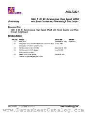 A63L73321E-12 datasheet pdf AMIC Technology