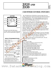 A2535EM datasheet pdf Allegro MicroSystems