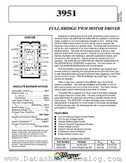 3951 datasheet pdf Allegro MicroSystems
