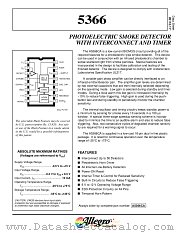 A5368CA datasheet pdf Allegro MicroSystems