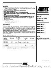 AT17N512-10PC datasheet pdf Atmel