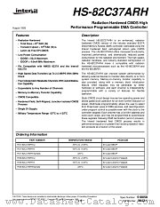 HS1-82C37ARH-Q datasheet pdf Intersil