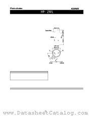 HP-2ML datasheet pdf Kodenshi Corp
