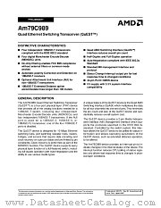 AM79C989JC datasheet pdf Advanced Micro Devices