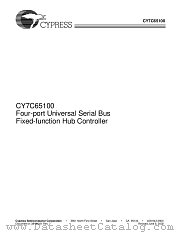 CY7C65100-SC datasheet pdf Cypress