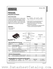 FDC6330 datasheet pdf Fairchild Semiconductor