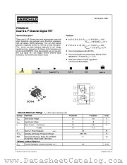 FDG6321 datasheet pdf Fairchild Semiconductor