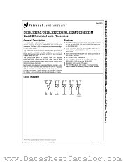 DS26LS33ACM datasheet pdf National Semiconductor
