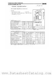 2SK405 datasheet pdf TOSHIBA