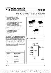 M28F101-200XN6 datasheet pdf ST Microelectronics