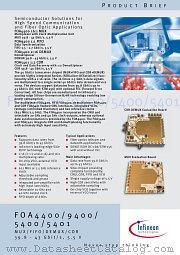 FOA5401 datasheet pdf Infineon