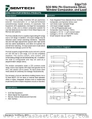 EDGE710 datasheet pdf Semtech