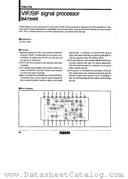 BA7356 datasheet pdf ROHM